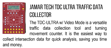 Jamar Tech TDC Ultra Traffic Data Collector